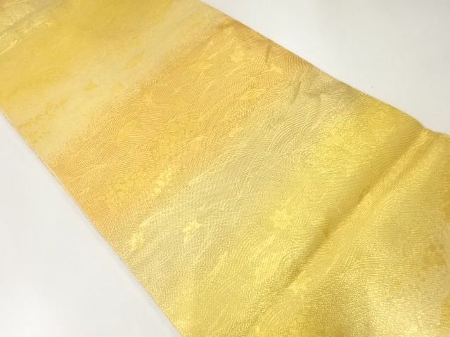 JAPANESE FUKURO OBI / SAGANISHIKI / WOVEN FUKIYOSE PATTERN